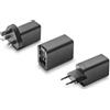 Wacom Power Adapter con spine regionali (UE, Svizzera, Regno Unito), fino a 25 W