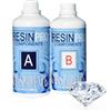 Resina Epossidica Trasparente Bicomponente 800 gr