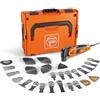 FEIN Multimaster MM 700 SELECTION, Utensile multifunzione con 62 accessori, Motore FEIN da 450 W, Sistema antivibrazioni, Attacco portautensile StarlockMax, Sistema di serraggio rapido