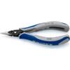 KNIPEX Pinza di precisione speciale per elettronica, 34 52 130 | con impugnature multicomponente 130 mm