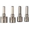 Bosch 2609255904 - Set di 4 inserti con chiave a bussola, codolo esagonale