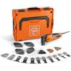 FEIN Multimaster MM 500 SELECTION, Utensile multifunzione con 55 accessori, Motore FEIN da 350 W, Sistema antivibrazioni, Attacco Portautensile StarlockPlus, Sistema di serraggio rapido