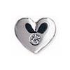 SANICO Srl BJT965 ORECCHINI HEART W/SW STAINLESS STEEL