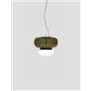 Vistosi FARO SOSPENSIONE P VERDE ANTICO BIANCO NERO OPACO 2 L3202 LED 3000K 13W 2000lm DIMMERABILE
