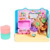Gabby's dollhouse, stanza baby box craft-a-riffic con il personaggio gatto baby scatola, accessori, mobili e scatole con sorpresa, per bambini dai 3 anni in su
