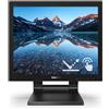 PHILIPS MONITOR SMOOTH-TOUCH PHILIPS LCD LED 17 172B9TL/00 5ms SoftBlue MM FHD 1000:1 BLACK VGA DVI HDMI DP 2xUSB3 Vesa - 172B9TL/00