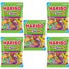 Haribo Twin Snakes, Caramelle Gommose Sweet e Sour, Gusto Frutta, Ideali per Feste e Dolci Momenti di Relax - 5 Buste da 80g