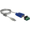 DELOCK Adapter USB Typ-A zu Seriell RS-485 DB9