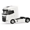 Herpa modello camion DAF XG+ facelift trattore stradale 2 assi, bianco, miniatura in scala 1:87, pezzo da collezione, Made in Germany, plastica