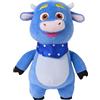 Dora - Nickelodeon, ufficiale Benny, giocattoli educativi, toro di peluche per bambini a partire da 3 anni, 20 cm (Spin Master 6074189)
