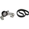 GATES Kit Cinghie Poly-V K226PK1183 Gomma Compatibilità con VOLVO XC60 156 V40 Hatchback 525, 526 XC40 536 V60 155, 157 V70 III 135