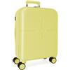 Pepe Jeans Highlight Giallo Valigia da Cabina 40x55x20 cm Rigido ABS Chiusura TSA Integrata 3.7L 2.8kg 4 Doppie Ruote Estensibile Bagaglio a Mano di Joumma Bags