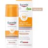 Beiersdorf AG EUCERIN Crema Solare Viso 50+ SPF Colorata Gel Sun Protection Pigment Control Tinted Protezione Molto Alta 50 ml -Medium