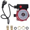 Fockety Pompa di Ricircolo Acqua Calda, Pompa di Circolazione Automatica a 3 velocità 46W 67W 100W per Scaldacqua con Flange NPT 1, per Sistemas di Ricircolo Acqua Calda Istantanea (Spina europea