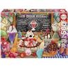 Educa - Puzzle da 500 pezzi per adulti | Gelateria. Include colla Fix Puzzle. Dimensioni: 48 x 34 cm. A partire da 11 anni (20251)