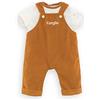 Corolle Completo per bambola da 35,6 cm, tuta e t-shirt lungo il fiume Loire - Mon Grand Poupon abiti e accessori per bambole da 35,6 cm, per bambini dai 2 anni in su