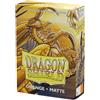 Dragon Shield Arcane Tinmen ApS ART11113 Dragon Shield Japanese Card Game, Matte Orange (60 cards)