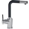 Plados Miscelatore Cucina Rubinetto Monocomando Lavello con Canna a L colore Cromo - POLYTEK20