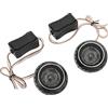 ASHATA Tweeter a Cupola per Auto, Tweeter per Altoparlanti in Ferro Metallico da 140 W per una Maggiore Chiarezza della Musica