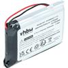 vhbw batteria compatibile con Albrecht TecTalk Float PMR446, radio (2000mAh, 3,7V, Li-Poly)