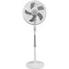 ARDES STEELO 40PBW AR5ST40PBW Ventilatore a piantana Ø40 cm 45 W con 3 velocità, altezza regolabile 100-120 cm e oscillazione automatica