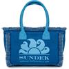 Sundek Tote Bag Con Effetto Stone Washed Miami Cosmo 01