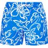 Sundek Costume Da Bagno Uomo Corto Vita Elasticata Stampa Vintage Sapphire