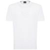 EA7 T-Shirt Girocollo Gold Label In Jersey Di Viscosa White