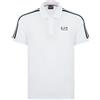 EA7 Polo in jersey di cotone Italian Spirit White