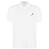 Jacob Cohen Polo Sport Capsule in Piqué Di Cotone Comfort Bianco Con Ricamo Tennis