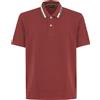 BLAUER Polo Con Ricamo Sul Colletto Ransom Mattone Inglese