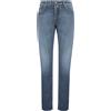 Jacob Cohen Jeans 5 tasche Nick slim in denim super stretch grigio lavaggio vintage