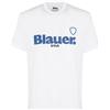 BLAUER T-Shirt Gommata 3D Favre Bianco Ottico
