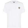 BLAUER T-Shirt Logo Gommato Faxon Bianco Ottico