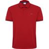 Sun68 Polo con dettagli a contrasto in cotone rosso