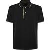 BLAUER Polo Doppia Riga Logata Parkson Nero