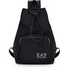 EA7 Zaino in Poliestere Nero
