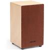 VEVOR Cajon Box Drum, Con Cordiere Rullanti Interni, Scatola di Percussioni in Legno Leggera, Strumento Musicale Portatile a Tamburo in Legno di Betulla con Piedini in Silicone, 305 x 305 x 508 mm