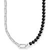 THOMAS SABO KE2179-507-11-L55V - Collana da uomo in argento sterling 925 leggermente annerito, lunghezza 55 cm, 55cm, Argento sterling, Nessuna pietra preziosa