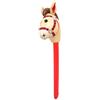 predolo Cavallo Gonfiabile a Forma di Bastone per Divertirsi in, Sia in Classe Che sul Palcoscenico, Rosso, Taglia unica