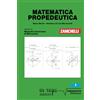 in riga edizioni Matematica propedeutica: Mauro Marini - Revisione di Licia Marcheselli - Estratto dal Manuale Cremonese di Meccanica Zanichelli: Volume 1