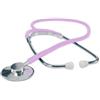 Moretti FONENDOSCOPIO LOGIKO CON TESTA PIATTA IN ALLUMINIO ANODIZZATO DIAMETRO 45 MM ALTEZZA 10 MM TUBO AD Y IN GOMMA DI LATTICE LAVANDA DIAMETRO 5 MM LUNGHEZZA 60 CM