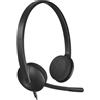 Logitech 981-000507 H340 Cuffie USB Cablate Nere 981-000507