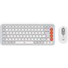Logitech 920-013141 POP Icon Combo Mouse e Tastiera Bianco 920-013141