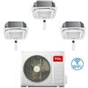 TCL Climatizzatore Condizionatore TCL Cassetta 4 Vie Compact Wi-Fi R32 Trial Split Inverter 9000 + 9000 + 12000 BTU con U.E. MT3240 Classe A++/A+ NOVITÁ