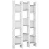 Habitdesign Fores Diseño s.l. Macao Lux B01 Libreria, 96X25X192 H cm, Bianco, Melamina
