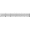 Busch 8117 - Modellismo Ferroviario, Set per Recinzione a Rete Metallica, Scala N/TT