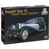 Italeri 13705 Bugatti Coupè Napoleon, scala 1:24, Plastic Model Kit/Modello in plastica da montare