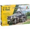 Italeri 97032 Sd.Kfz. 232. 6 Rad, scala 1:72, Plastic Model Kit/Modello in plastica da montare