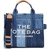 MARC JACOBS H017M06FA21-422 THE MEDIUM TOTE Borsa Donna BLUE DENIM Taglia ONE SIZE